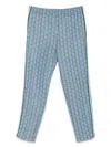 Lacoste Paris Monogram Track Trousers In Blue