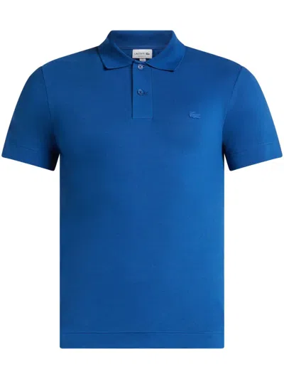 Lacoste Short Sleeved Polo T Shirt Blue