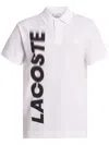 Lacoste White Regular Fit Movement Printed Polo In White