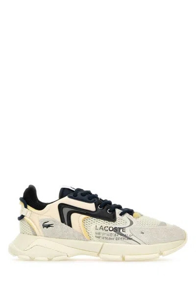 Lacoste Multicolor Leather And Mesh L003 Neo Sneakers
