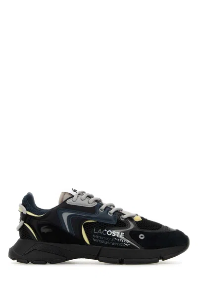 Lacoste Multicolor Leather And Mesh L003 Neo Sneakers