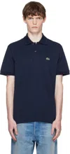 Lacoste Men's Slim Fit Cotton Polo Shirt In Blue