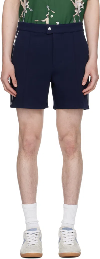 Lacoste Navy Elevated Tennis Shorts