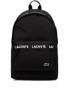 Lacoste Neocroc Backpack In Black