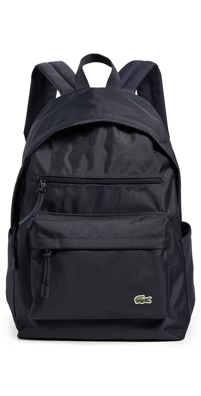 Lacoste Neocroc Backpack Navy In Blue
