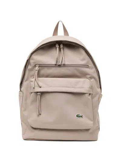 Lacoste Neocroc Backpack In Neutral