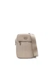 Lacoste Nomogramme Satchel Bag In Neutral