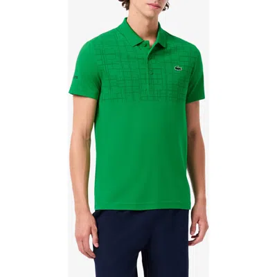 Lacoste Novak Djokovic Regular Fit Polo In Green