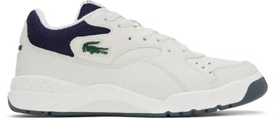Lacoste Off-white & Navy Aceline 96 Sneakers In Wn1 Off Wht/nvy