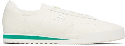 Lacoste Off-white Aura Leather Sneakers