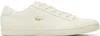 Lacoste Off-white Straightset 2.0 Sneakers In Neutral