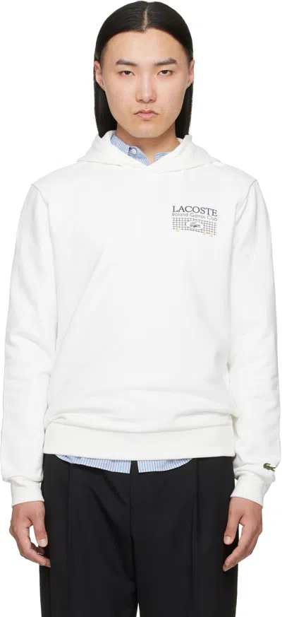 Lacoste Off-white Roland-garros Edition Graphic Hoodie