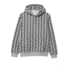 Lacoste Men's Monogram Fleece Hoodie - 4xl - 9 In Grey