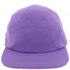 Lacoste Organic Cotton Pique Croc Patch Jockey Cap In Purple