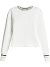 Lacoste Organic Cotton Sweatshirt In White
