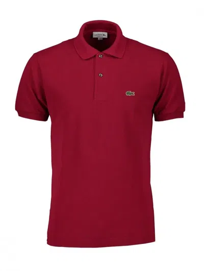 Lacoste Men's Original L.12.12 Petit Piqué Cotton Polo Shirt In Red