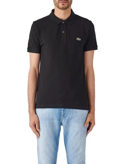 Lacoste Original L.12.12 Short-sleeved Polo Shirt In Nero