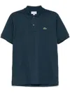 Lacoste Piqué Polo Shirt In Blue
