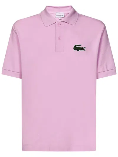 Lacoste Original Polo L.12.12 Loose Fit Polo Shirt In Pink