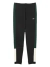 Lacoste Panelled Tracksuit Trousers In Black