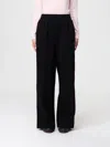 Lacoste Pants  Woman Color Black In Black