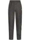 Lacoste Vintage Fit Full Zip Track Pants In Black