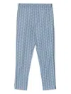 Lacoste Paris Monogram Track Trousers In Blue