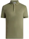 Lacoste Regular Fit Piqué Polo In Green