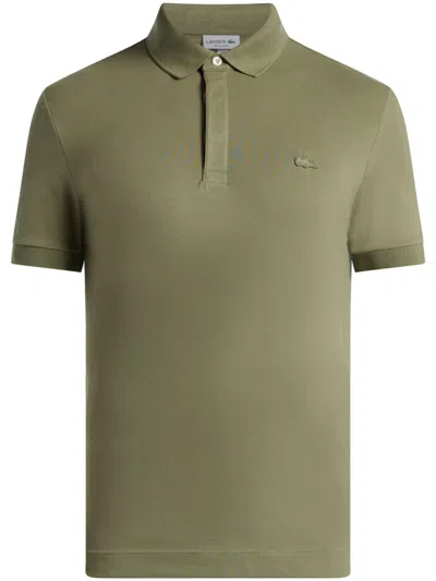Lacoste Men's Regular Fit Paris Stretch Piqué Polo - 3xl - 8 In Green