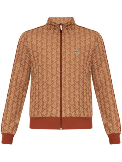 Lacoste Paris Sweatshirt In Orange
