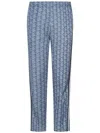 Lacoste Paris Trousers In Blue
