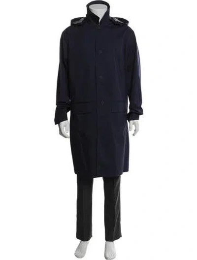 Pre-owned Lacoste Parka In Blue