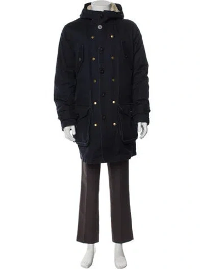 Pre-owned Lacoste Parka In Blue