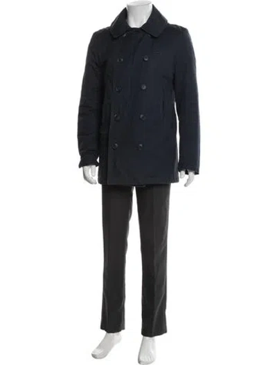 Pre-owned Lacoste Parka In Blue