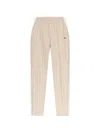 Lacoste Patterned Track Pants In Neutral