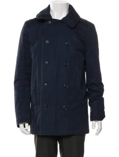 Pre-owned Lacoste Peacoat In Blue