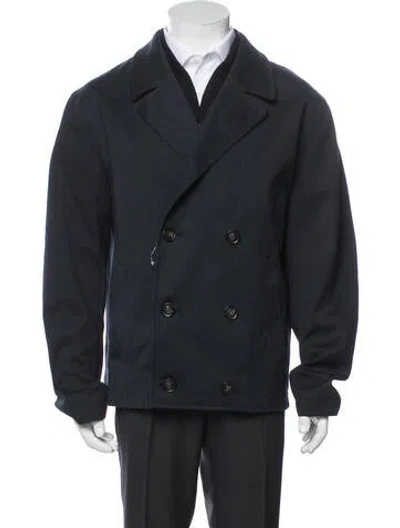 Pre-owned Lacoste Peacoat In Blue