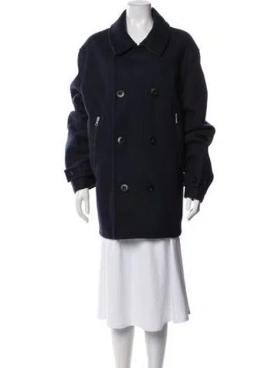 Pre-owned Lacoste Peacoat In Blue