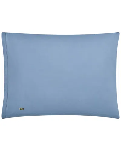 LACOSTE LACOSTE PERCALE SOLID PILLOWCASE PAIR