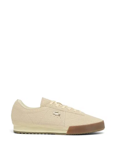 Lacoste Perforated Logo Sneakers In Multi