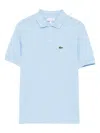 Lacoste Petit Piqué Polo Shirt In Blue