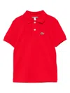 Lacoste Petit Piqué Polo Shirt In Red