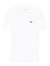 Lacoste Polo With Logo In White