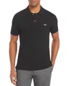 Lacoste Classic Fit Original L.12.12 Polo Clothing In Black