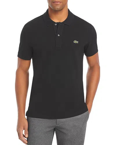 Lacoste Classic Fit Original L.12.12 Polo Clothing In Black