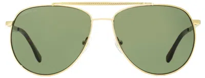 Lacoste Pilot-frame Sunglasses In Gold