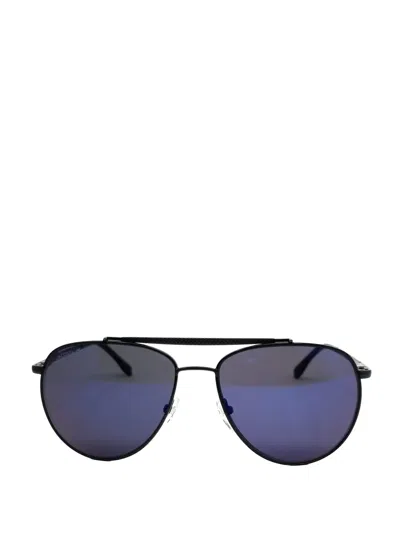 Lacoste Pilot-frame Sunglasses In Black