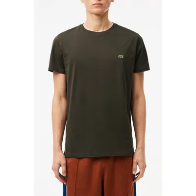 Lacoste Pima Cotton T-shirt In Sapwoo