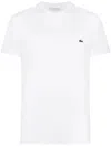 Lacoste Pima Cotton T-shirt In White