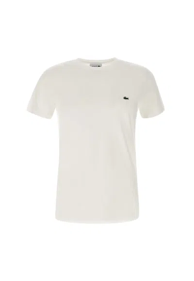 Lacoste Pima Cotton T-shirt In White